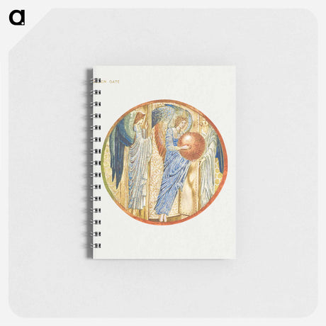 アートメモ帳-Golden Gate from The Flower Book - エドワード バーン ジョーンズ Memo.