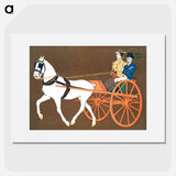 Women in Carriage - Edward Penfield Poster.