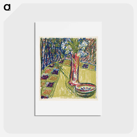 アートポストカード-Still Life - エルンスト ルートヴィヒ キルヒナー Postcard.