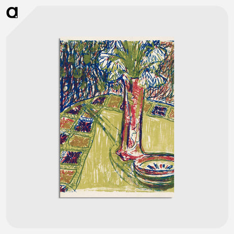 アートポストカード-Still Life - エルンスト ルートヴィヒ キルヒナー Postcard.