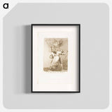 Can't anyone untie us? - Francisco de Goya Poster.