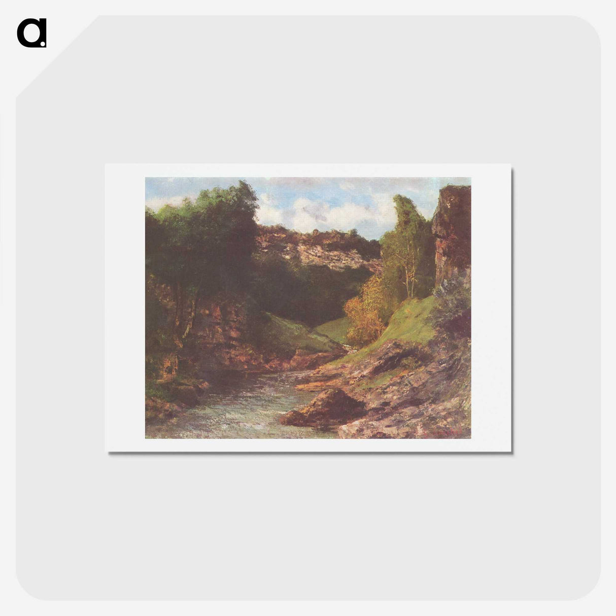 2-22_Gustave-Courbet_hagaki