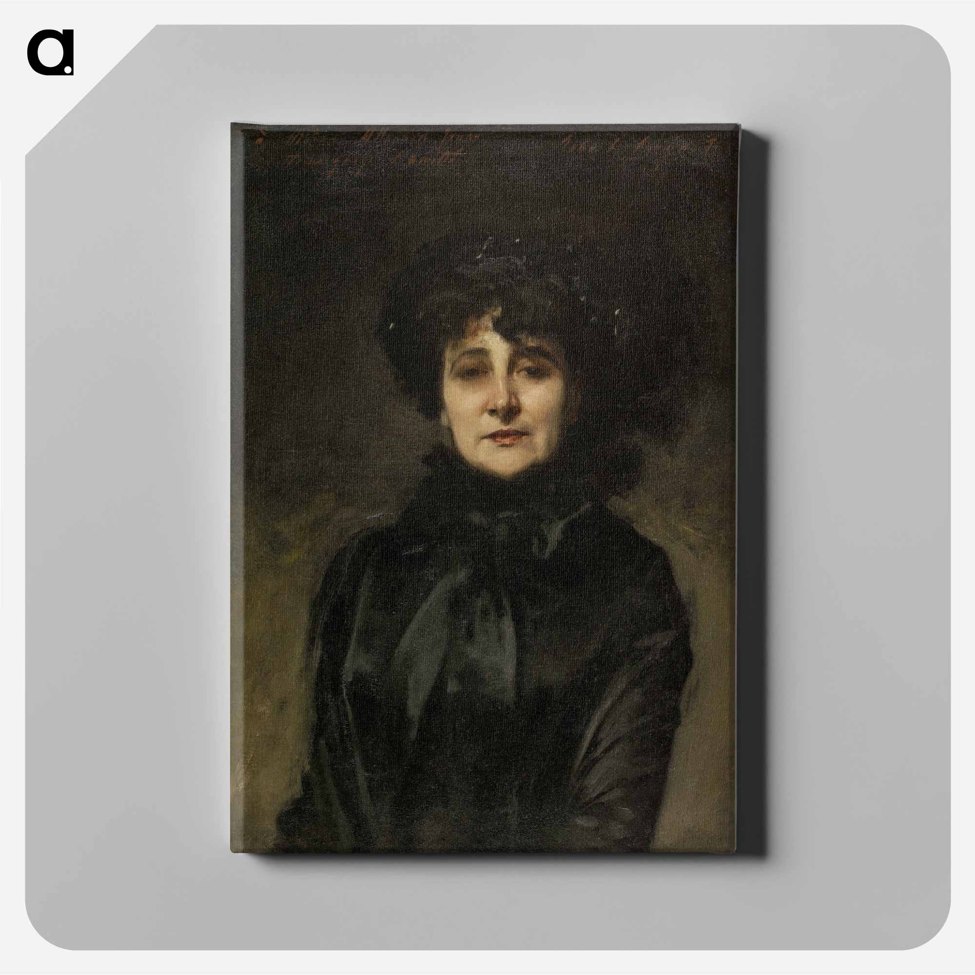 ジョン・シンガー・サージェント、船上の画家の母、希少な額装用画集より ジョン・シンガー・サージェント、船上の画家の母、希少な額装用