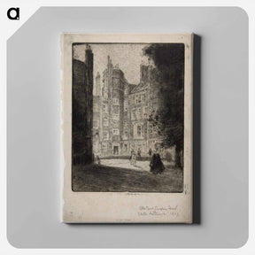 アートパネル-Old Court, Lincoln's Inn
 - ジョセフ ペネル Canvas.