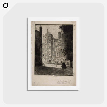 Old Court, Lincoln's Inn
 - ジョセフ ペネル Postcard.