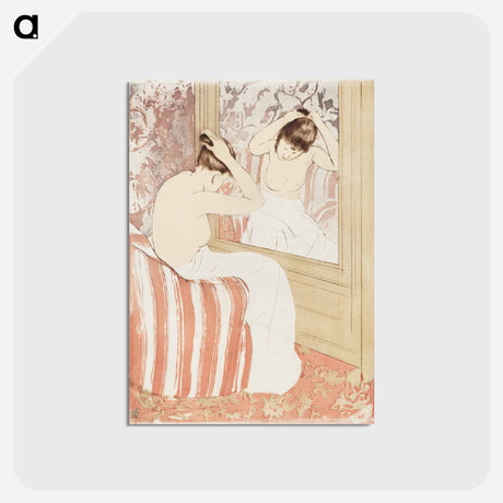 アートポストカード-The Coiffure - メアリー カサット Postcard.