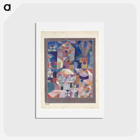 アートポストカード-Burggarten
 - パウル クレー Postcard.