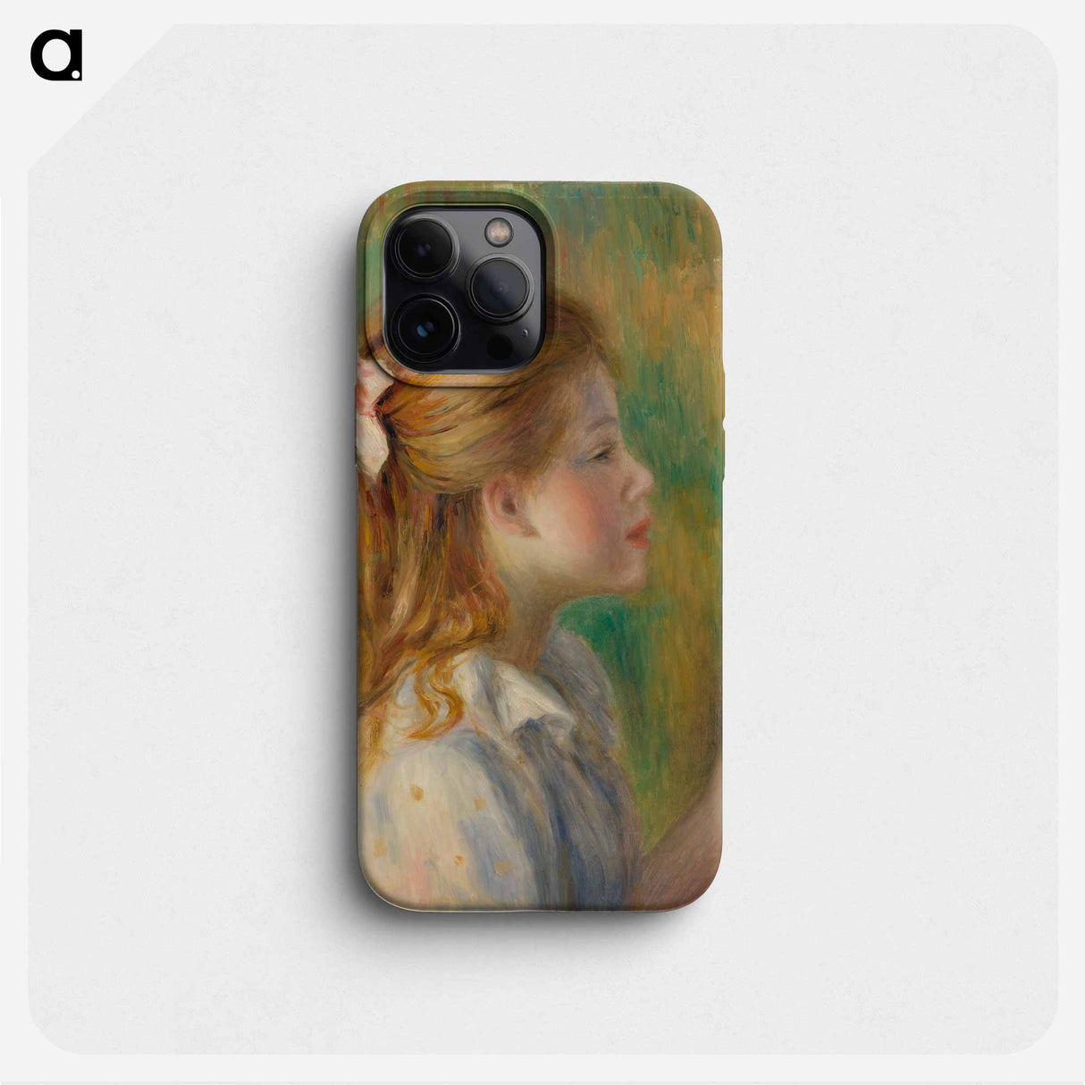 Reading - Pierre Auguste Renoir Phone Case.