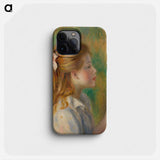 Reading - Pierre Auguste Renoir Phone Case.