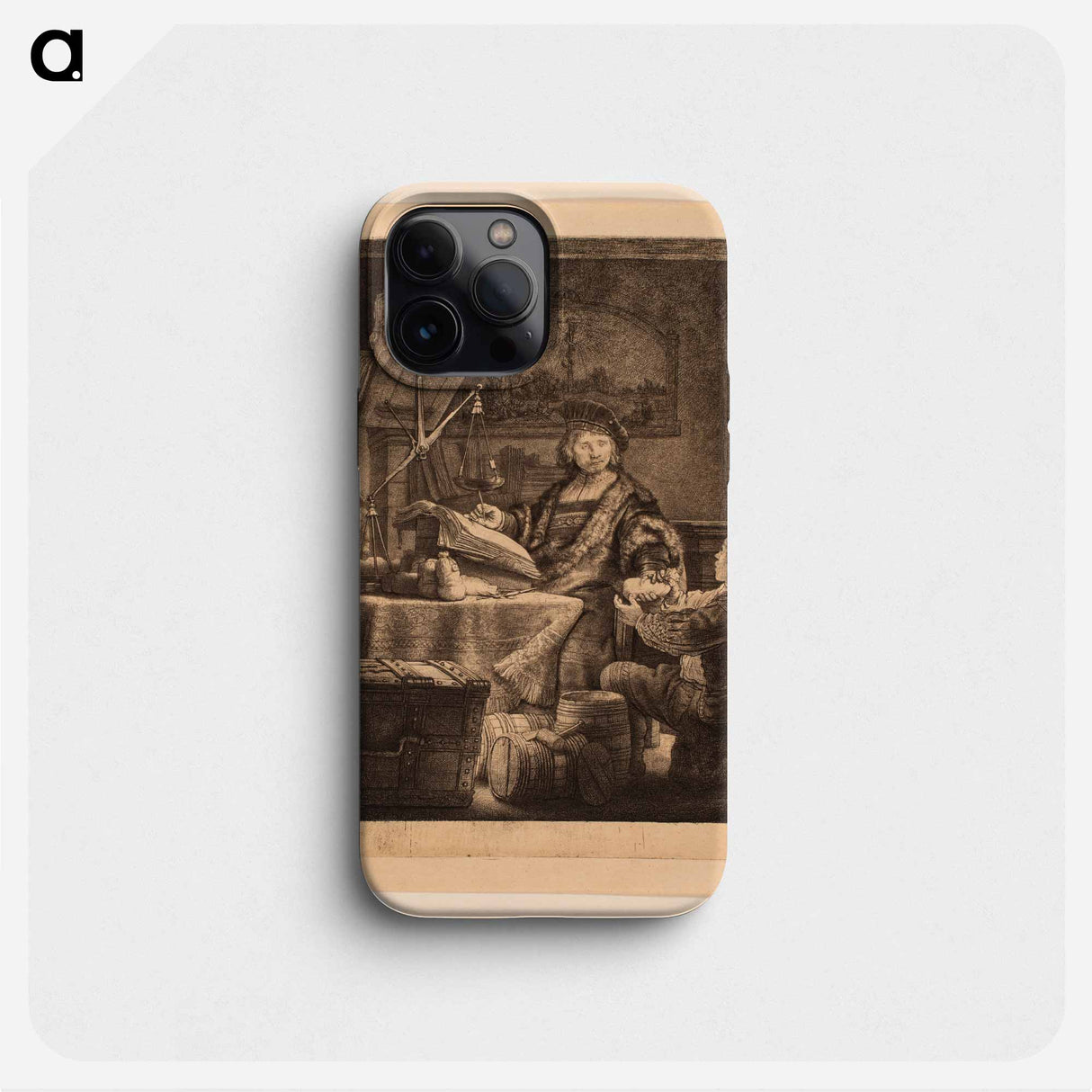 Jan Uytenbogaert, Receiver-General ("The Goldweighter") - Rembrandt van Rijn Phone Case.