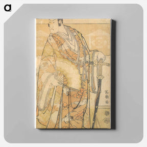 アートパネル-Bandō Hikosaburō III as Kudōzaemon Suketsune - 東洲斎 写楽 Canvas.