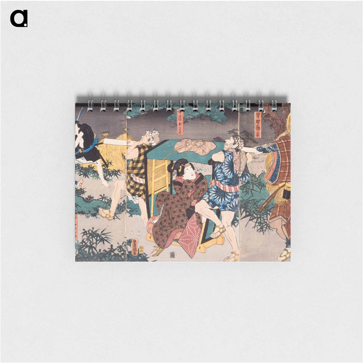 アートメモ帳-Hayano Kanpei, Okaru, Onosada Kurō, and Farmer Yoichibei
 - 歌川 国貞 Memo.