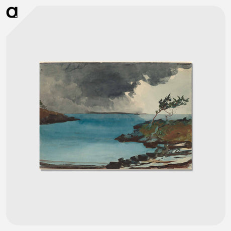 アートポストカード-The Coming Storm - ウィンスロー ホーマー Postcard.