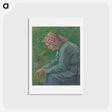 アートポストカード-A Seated Peasant Woman
 - イェール大学アートギャラリー Postcard.