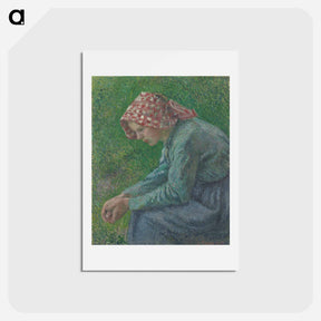 アートポストカード-A Seated Peasant Woman
 - イェール大学アートギャラリー Postcard.