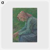 アートポストカード-A Seated Peasant Woman
 - イェール大学アートギャラリー Postcard.