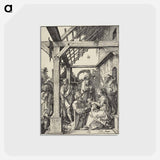 アートポストカード-The Adoration of the Magi - アルブレヒト デューラー Postcard.