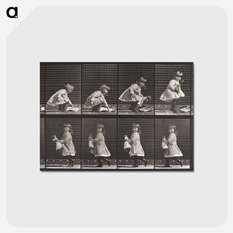 アートポストカード-Child with Doll
 - エドワード マイブリッジ Postcard.