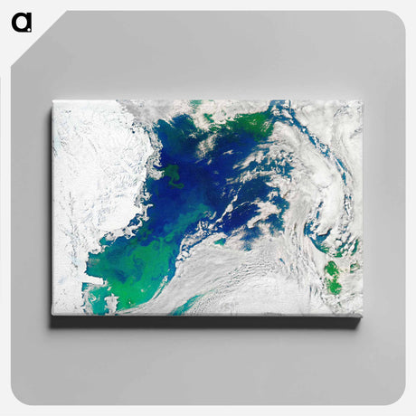 アートパネル-Ross Sea, Southern Spring
 - 上空からの地球 Canvas.