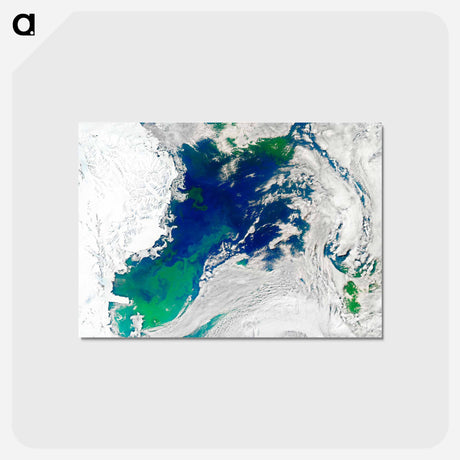 アートポストカード-Ross Sea, Southern Spring
 - 上空からの地球 Postcard.