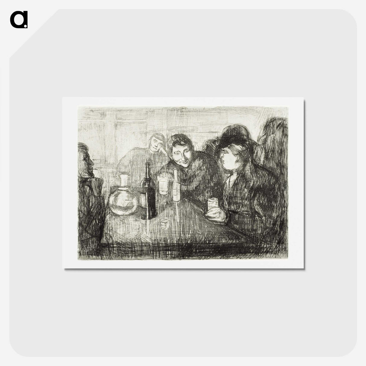 2-23_Edvard-Munch_hagaki