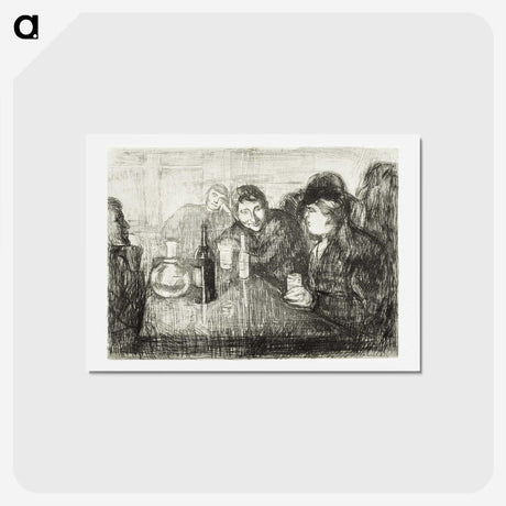2-23_Edvard-Munch_hagaki