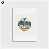 アートポストカード-Arbor Tristis from The Flower Book - エドワード バーン ジョーンズ Postcard.