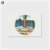 アートポストカード-Arbor Tristis from The Flower Book - エドワード バーン ジョーンズ Postcard.