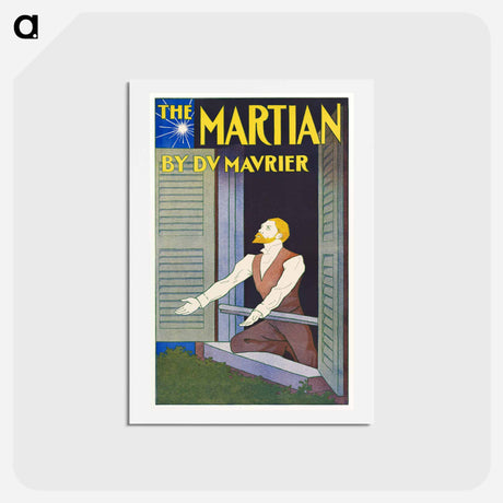 アートポストカード-The Martian - エドワード ペンフィールド Postcard.