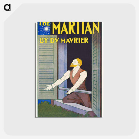 アートポストカード-The Martian - エドワード ペンフィールド Postcard.