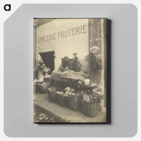 アートパネル-Epicerie-fruiterie
 - ウジェーヌ アジェ Canvas.