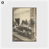 アートポストカード-Epicerie-fruiterie
 - ウジェーヌ アジェ Postcard.