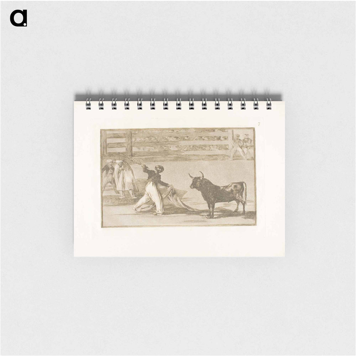 Origin of the harpoons or banderillas - フランシスコ デ ゴヤ Memo.