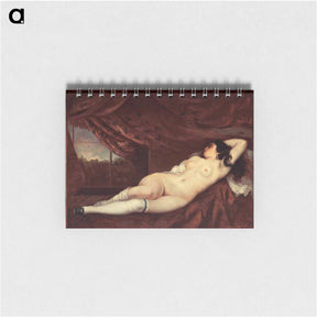 アートメモ帳-Sleeping Nude Woman - ギュスターヴ クールベ Memo.