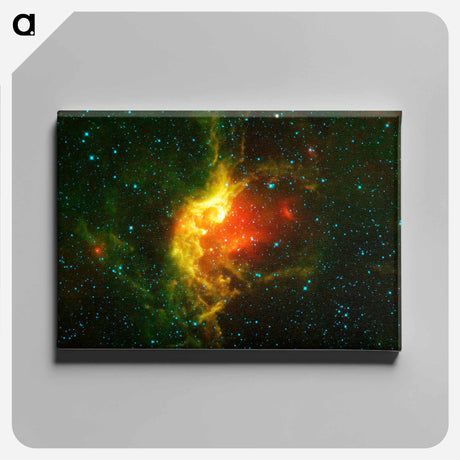 アートパネル-NGC 7380
 - ハッブル画像 Canvas.