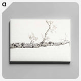 アートパネル-Study of a tree - ジャン ベルナール Canvas.