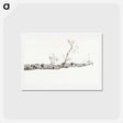 アートポストカード-Study of a tree - ジャン ベルナール Postcard.