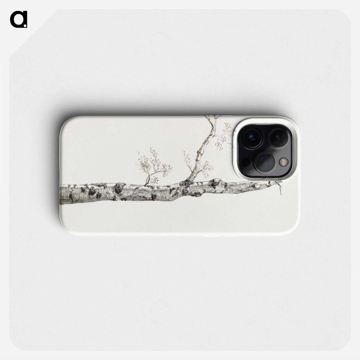 Study of a tree - Jean Bernard Phone Case.