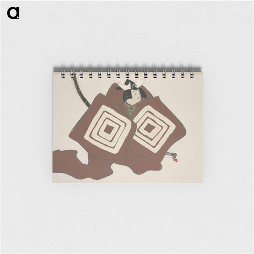 Samurai from Momoyogusa–Flowers of a Hundred Generations - 神坂 雪佳 Memo.