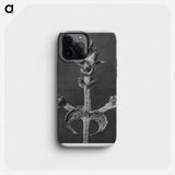 Salvia Aethiopis - Karl Blossfeldt Phone Case.