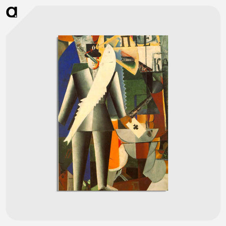 アートポストカード-Aviator - カジミール マレーヴィチ Postcard.