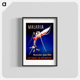 アートポスター-Malaria and the Prostrate Man
 - 国立医学図書館 Poster.