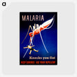 アートポストカード-Malaria and the Prostrate Man
 - 国立医学図書館 Postcard.