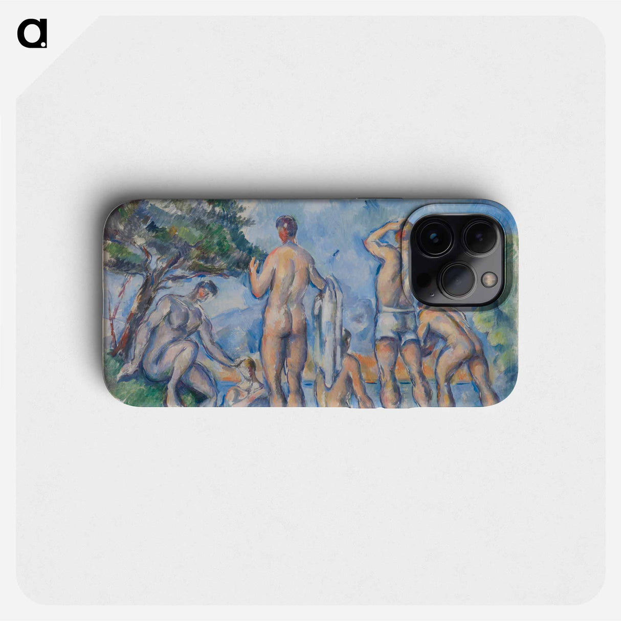 Bathers - Paul Cezanne Phone Case.