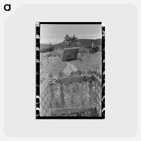 アートポストカード-Penasco Cemetery Decoration
 - ラッセル リー Postcard.