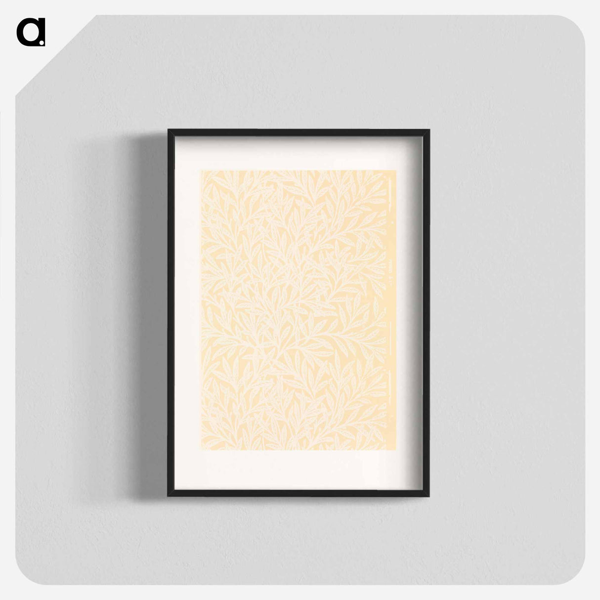 Larkspur - ウィリアム モリス Poster.