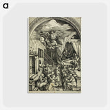 アートポストカード-The Birth of the Virgin - アルブレヒト デューラー Postcard.