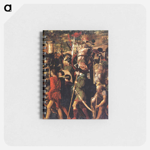 Holders of currencies and gold jewelry, trophies royal armor - アンドレア マンテーニャ Memo.