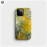 The Path through the Irises - Claude Monet Phone Case.