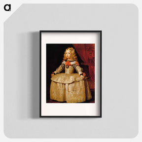 アートポスター-Portrait of the Infanta Margarita Aged Five - ディエゴ ベラスケス Poster.